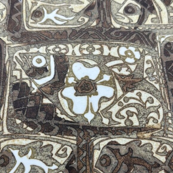 Vintage Nils Thorsson Royal Copenhagen Baca Series Shallow Dish Ceramic Faience~ - Picture 7 of 14